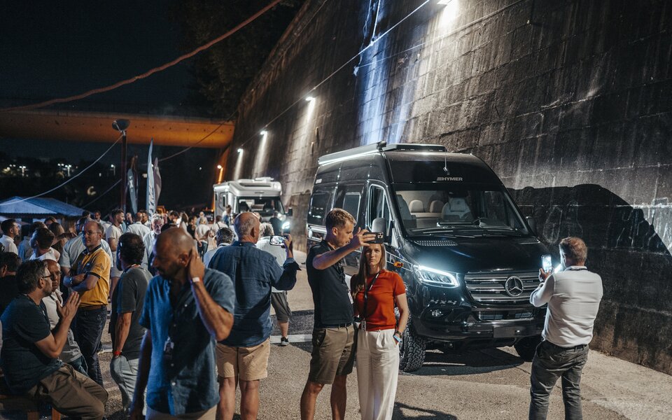 Pressebild | HYMER Händlertagung 2023 Fahrzeuge