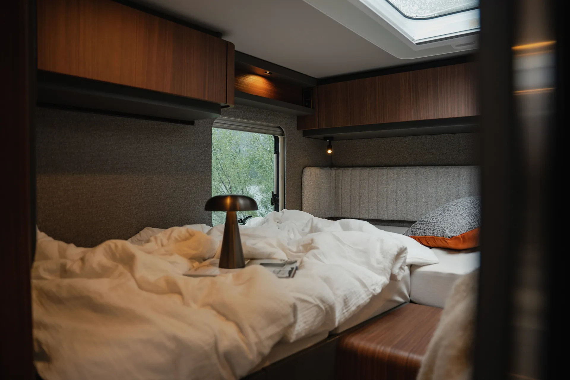 Pleasant lighting and thoughtful details create an atmosphere that invites you to arrive and unwind.